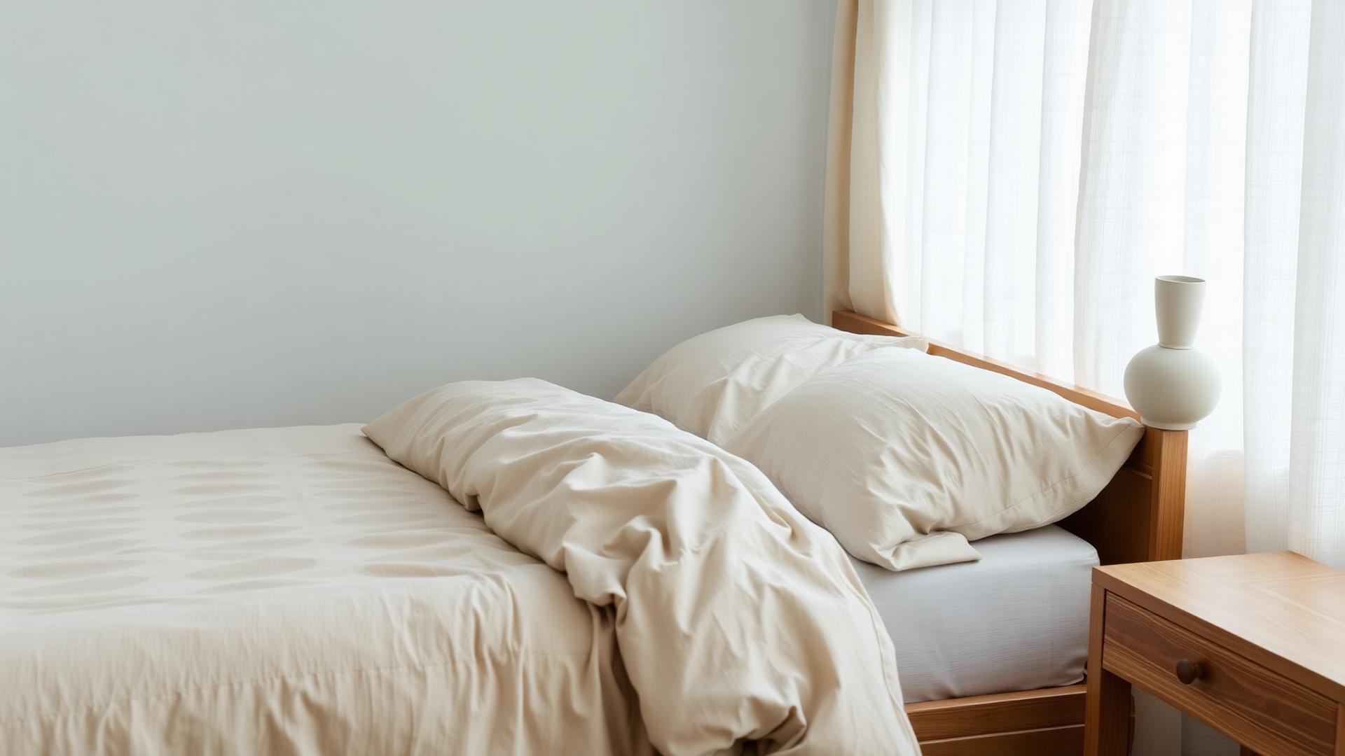 Stonewashed linen, soft from night one.