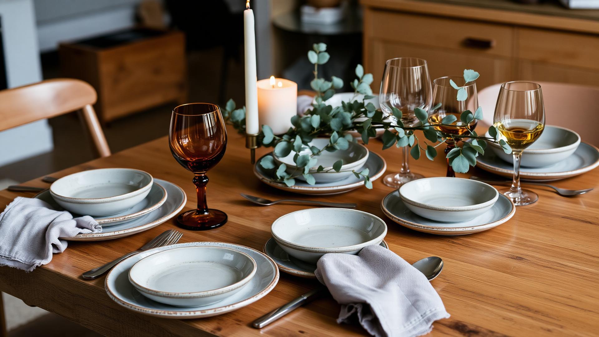 Set a table worth sitting at.
